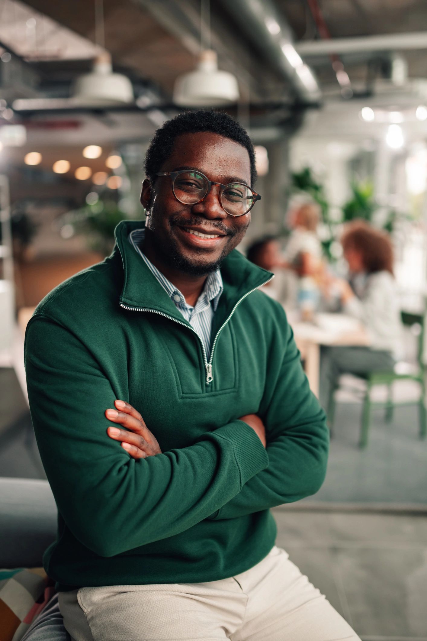 Professional loan support team member portrait